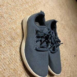 Blue Allbird Wool Sneakers